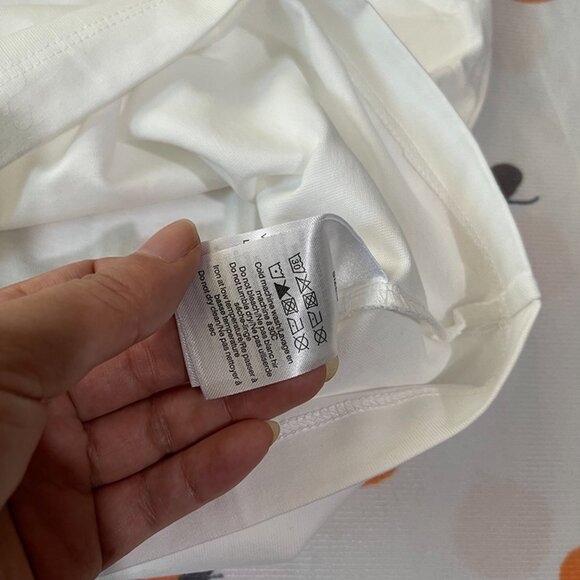 Ganni Relaxed Cats T-Shirt White - Picture 5 of 6